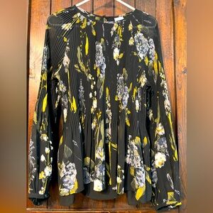 A New Day black floral blouse. XXL.